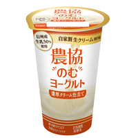 農協のむヨーグルト濃厚クリーム仕立て180g×10本